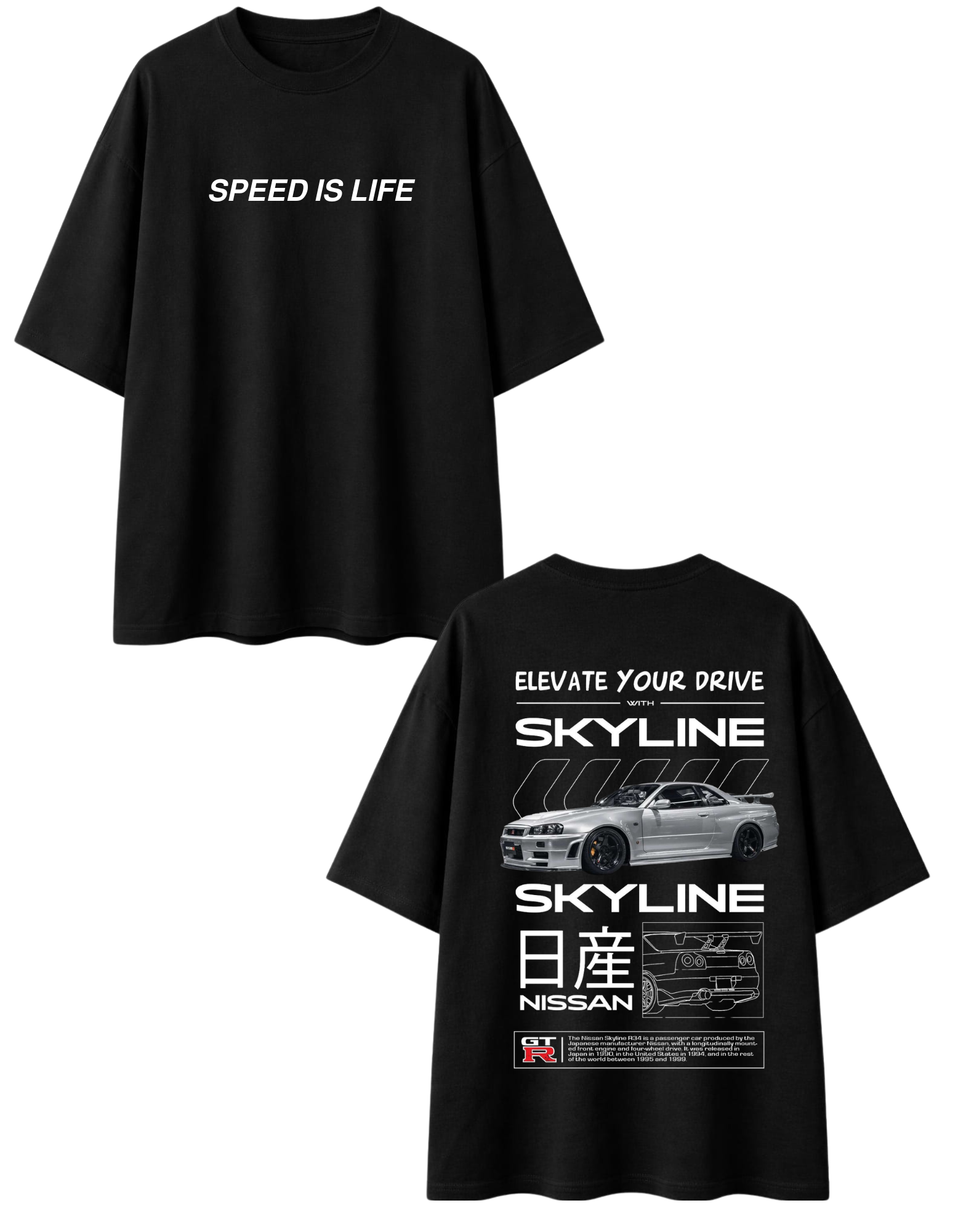 Premium Designer Cotton Terry Over-Sized T-Shirt