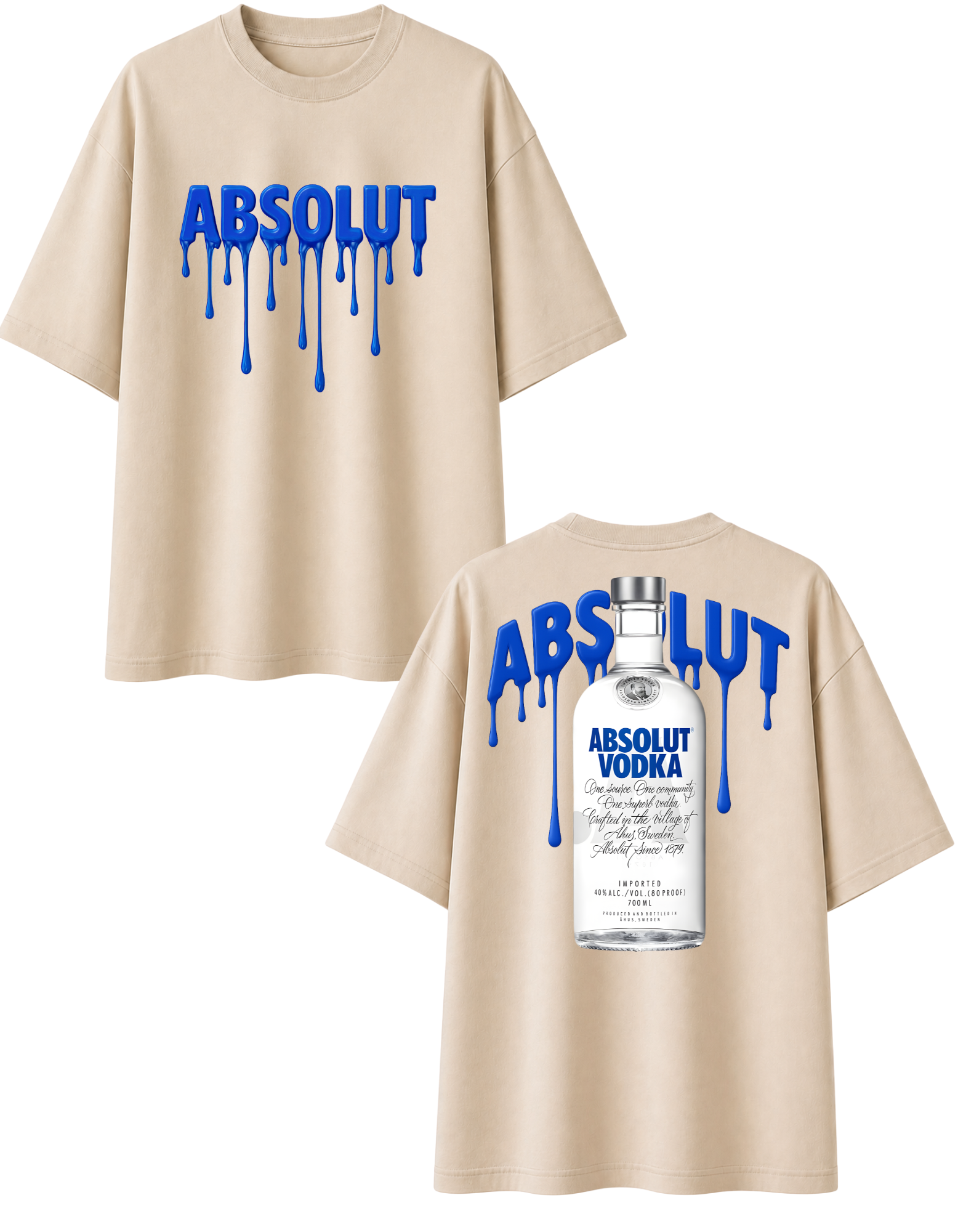 Premium Designer Cotton Terry Over-Sized T-Shirt