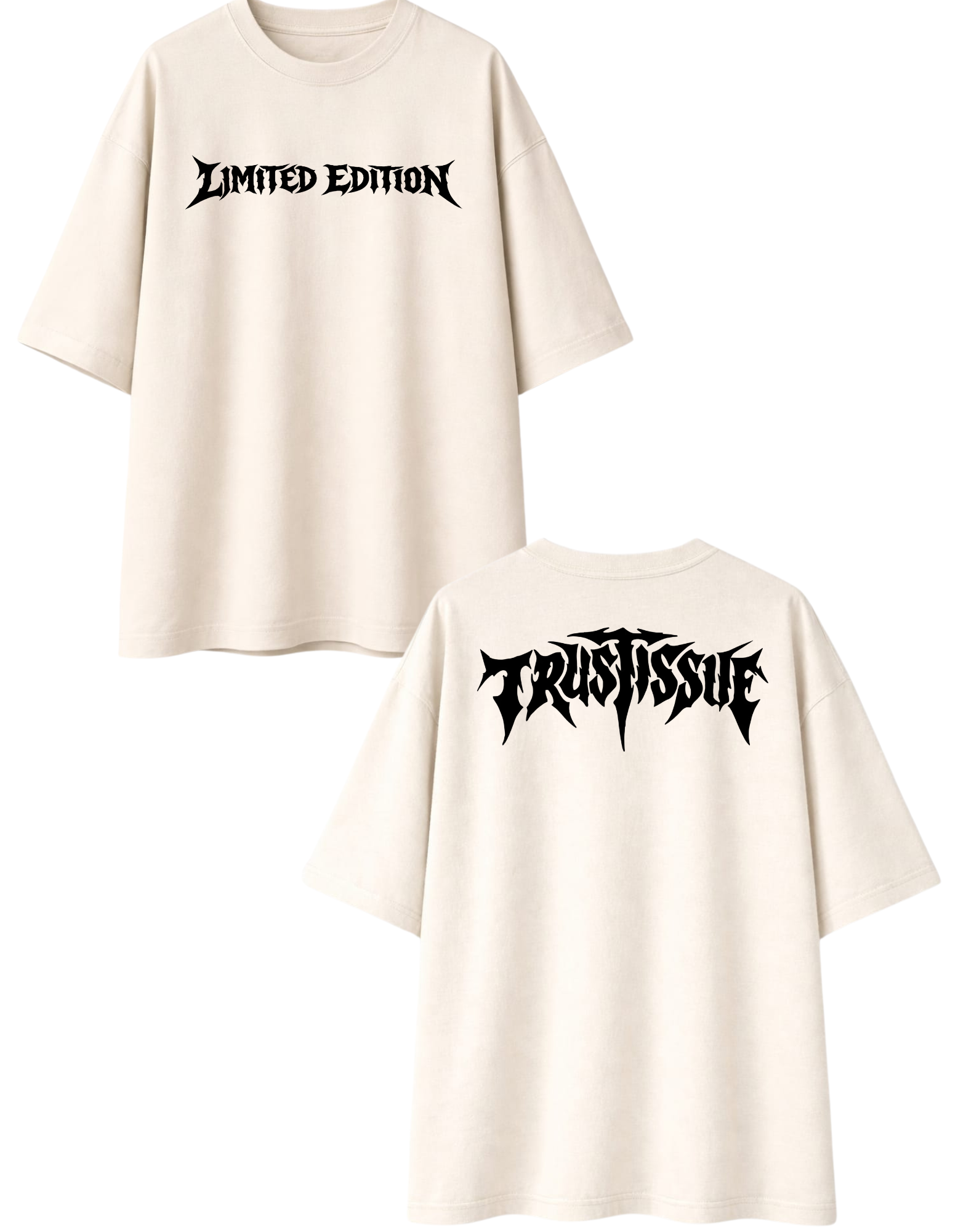 Premium Designer Cotton Terry Over-Sized T-Shirt