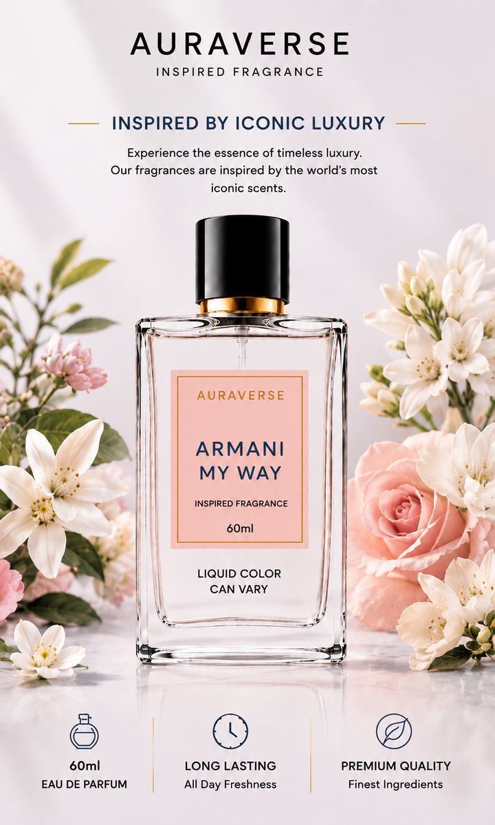 Auraverse Inspired Fragrance – Armani My Way (60ml)