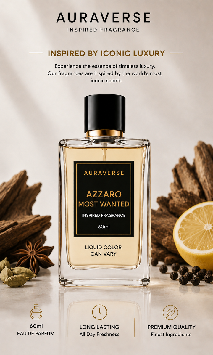 Auraverse Inspired Fragrance – Azzaro most wanted (60ml)