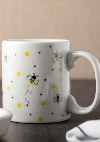 Auraverse Design Classic White Mug- 300 ml